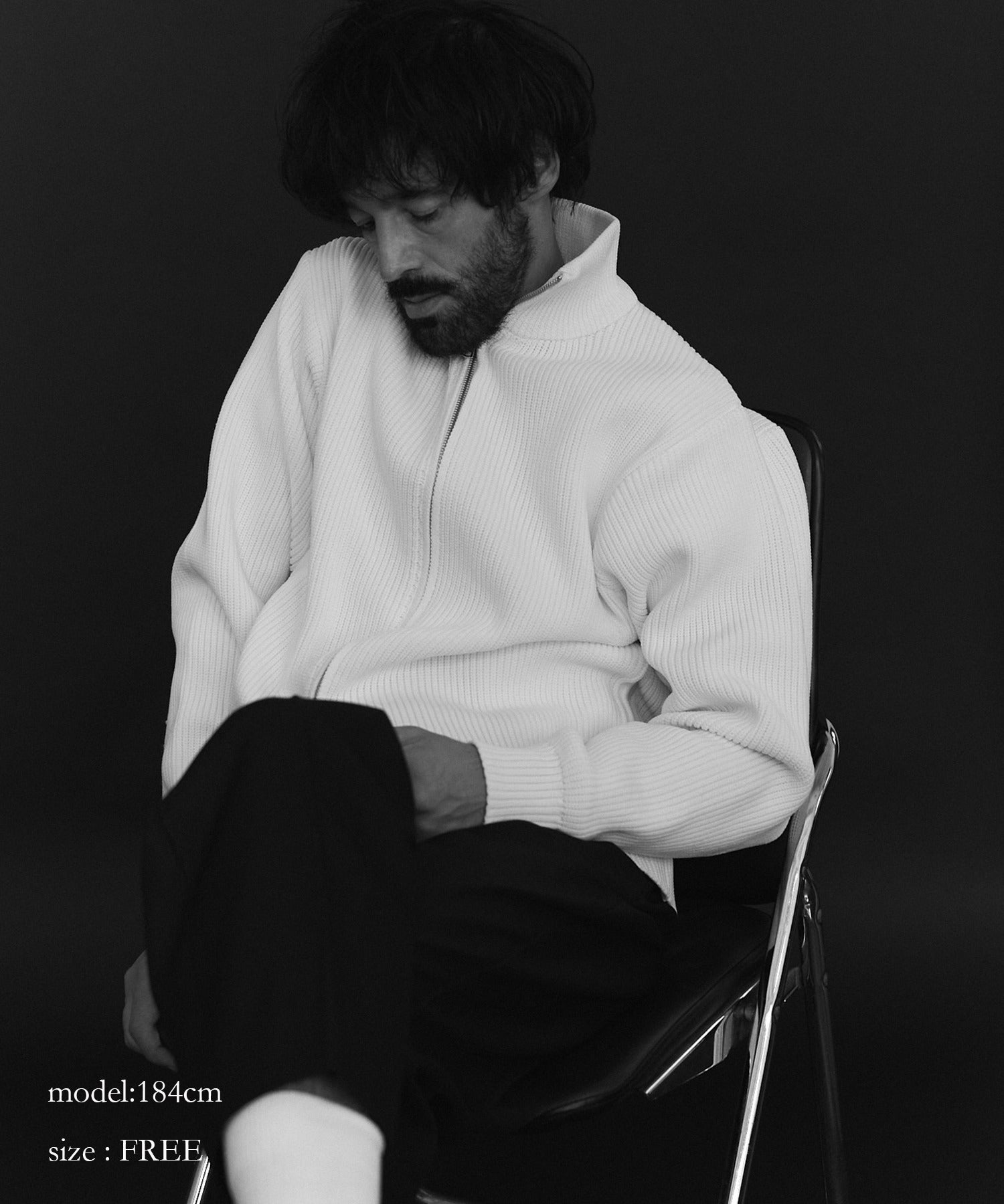 ニュアンス NewAnce Drivers Knit / ドライバーズニット （アイボリー） アイボリー