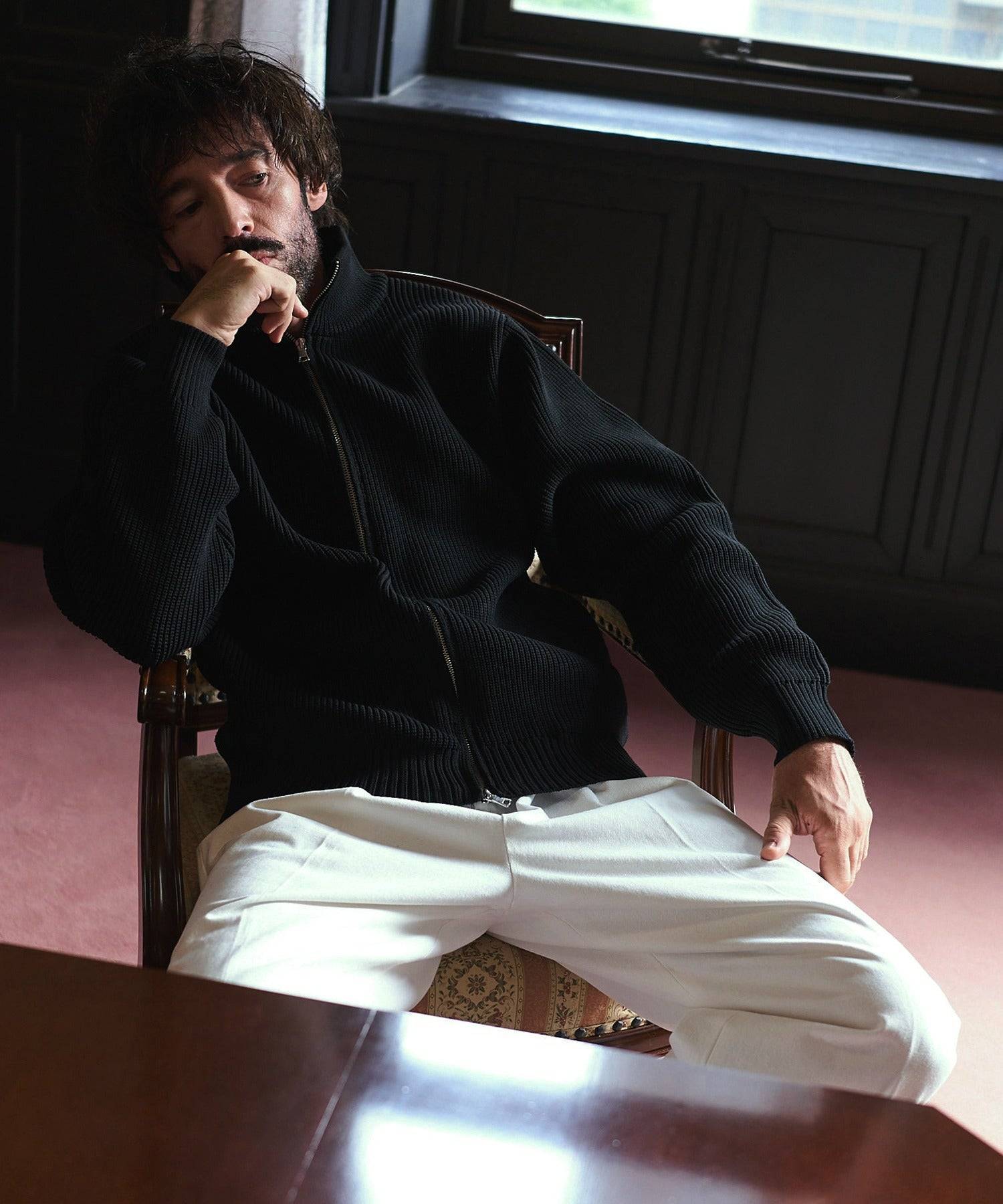 ニュアンス NewAnce Drivers Knit / ドライバーズニット （ブラック） ブラック