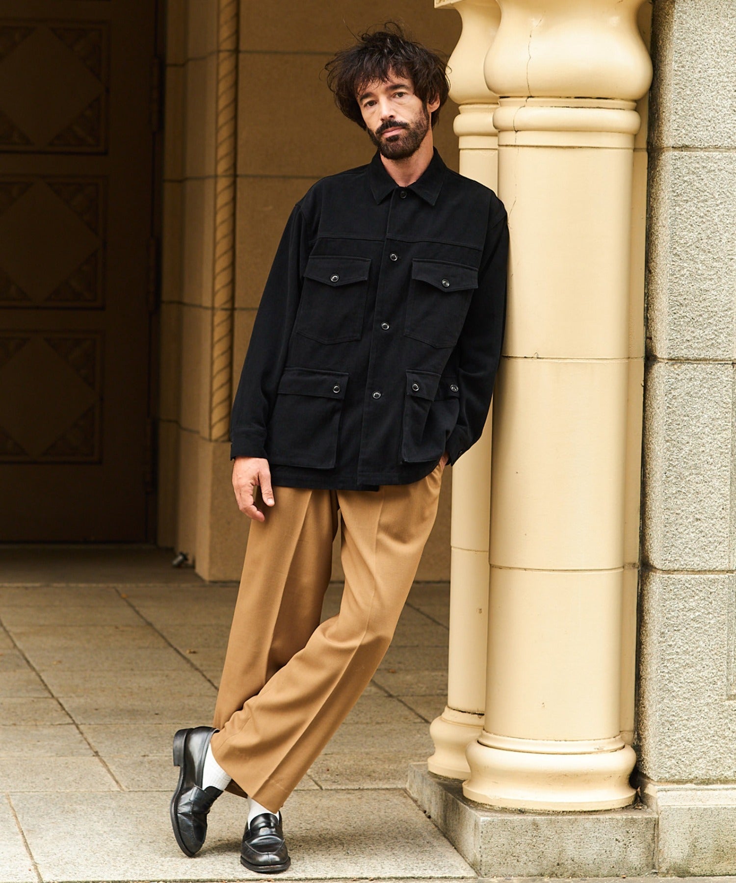 ニュアンス NewAnce High Density Two Pleats Slacks / 高密度ツープリーツスラックスパンツ