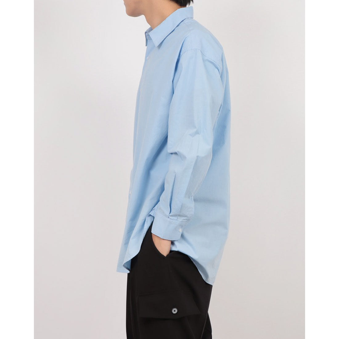 ニュアンス NewAnce New Standard Shirts -Over Fit - （サックスブルー） サックスブルー