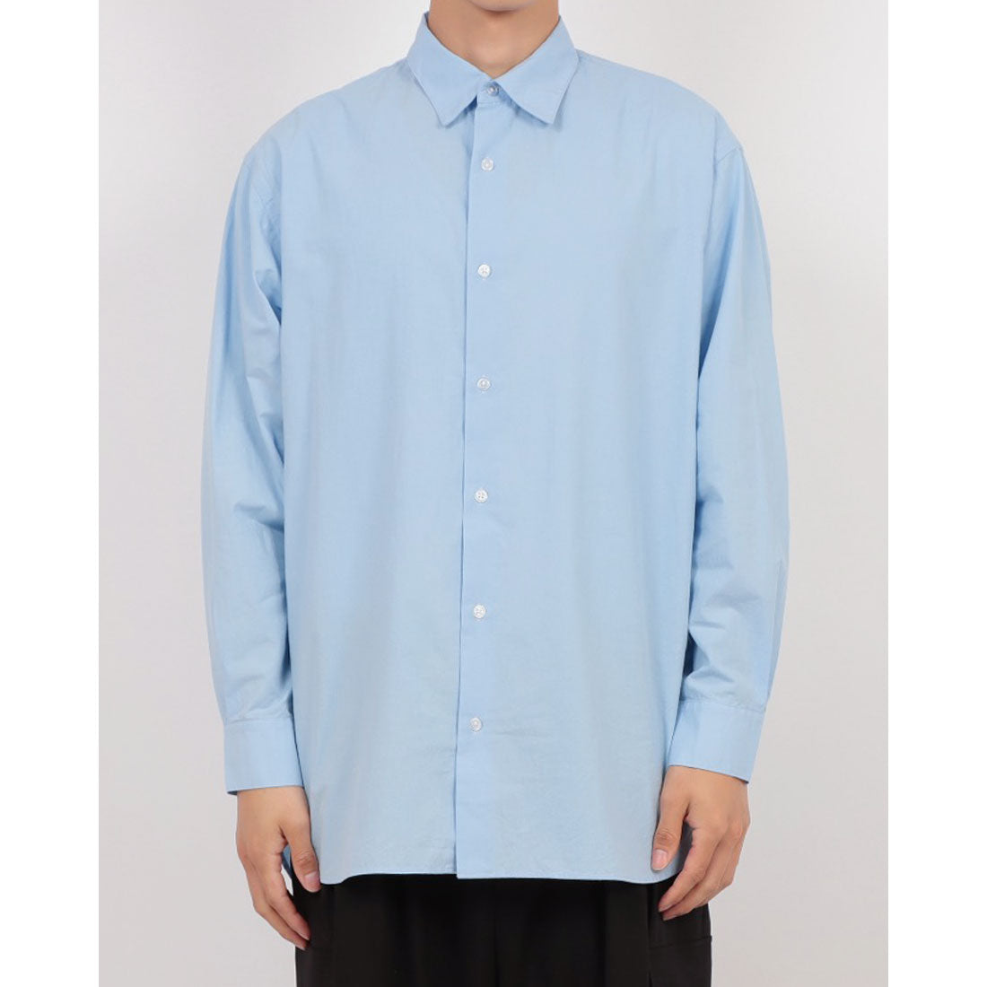 ニュアンス NewAnce New Standard Shirts -Over Fit - （サックスブルー） サックスブルー