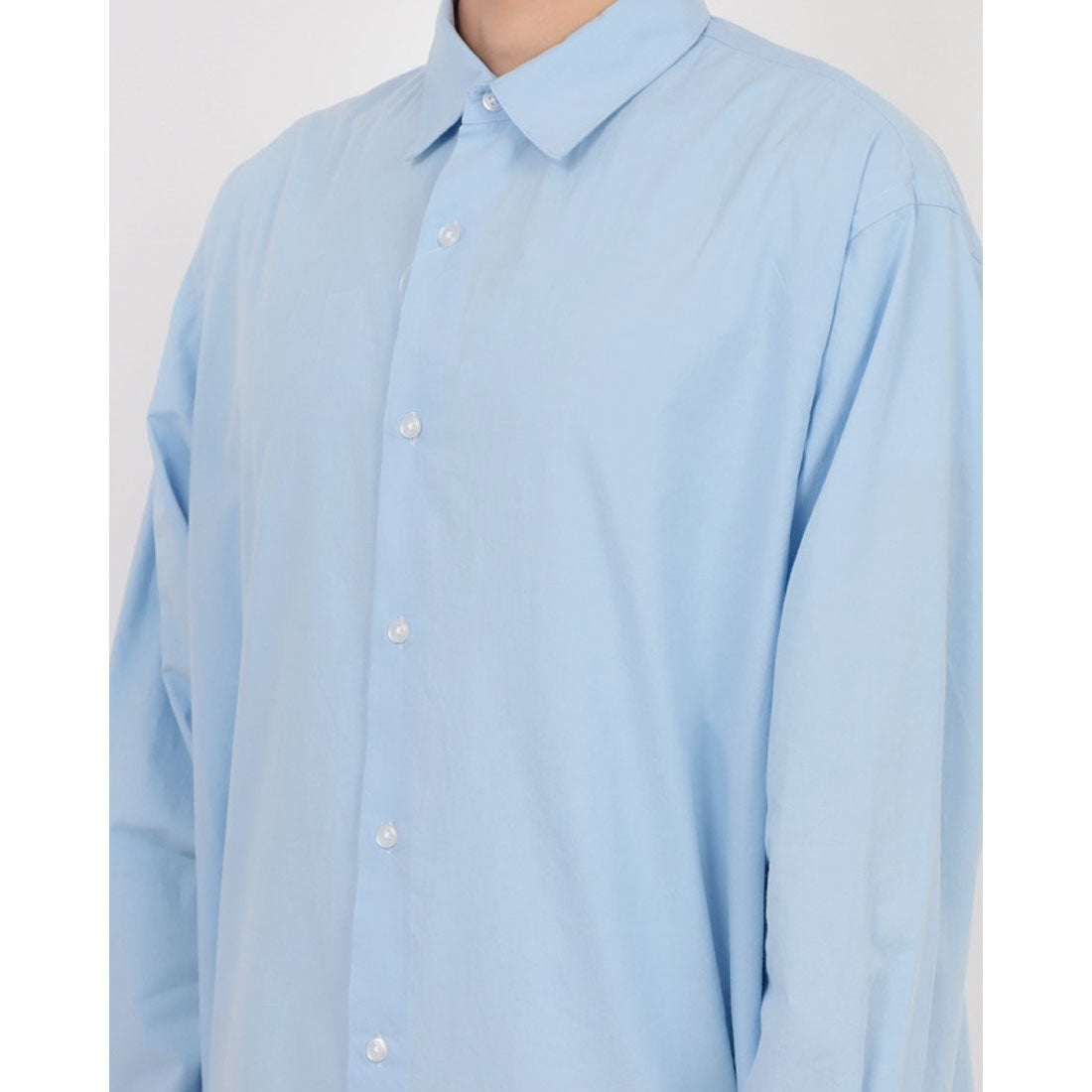 ニュアンス NewAnce New Standard Shirts -Over Fit - （サックスブルー） サックスブルー