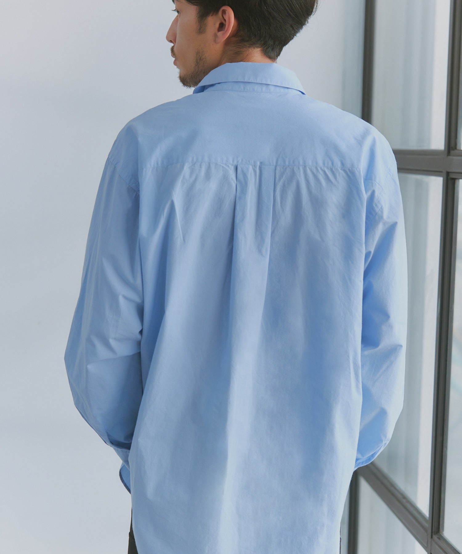 ニュアンス NewAnce New Standard Shirts -Over Fit - （サックスブルー） サックスブルー
