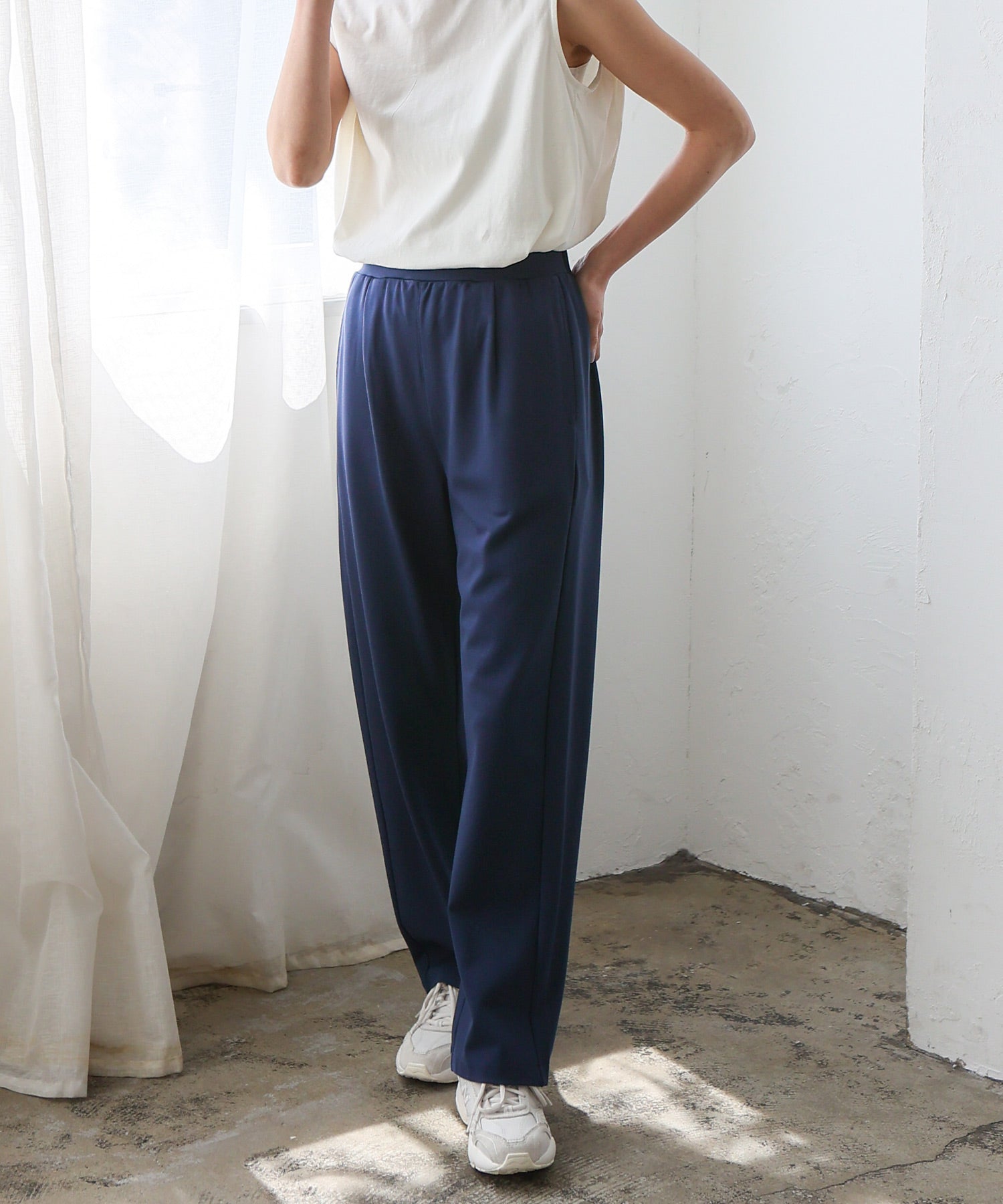 ノールール ノーライン No Rule No Line ストレッチカーブパンツ （NAVY） NAVY