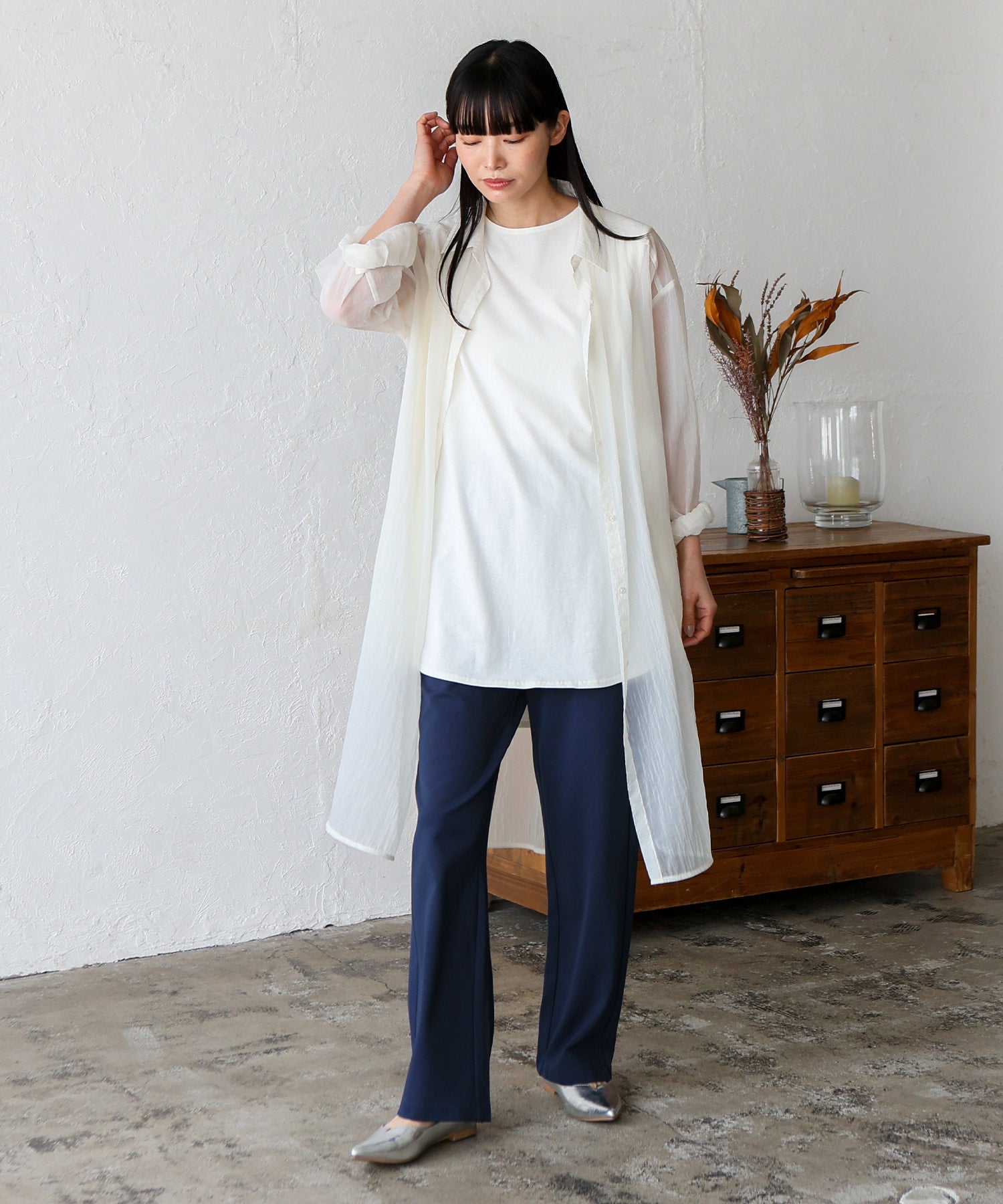 ノールール ノーライン No Rule No Line ストレッチカーブパンツ （NAVY） NAVY