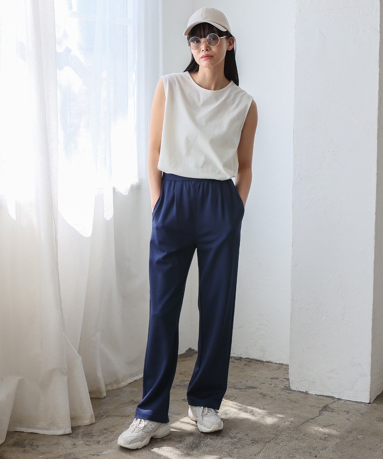 ノールール ノーライン No Rule No Line ストレッチカーブパンツ （NAVY） NAVY