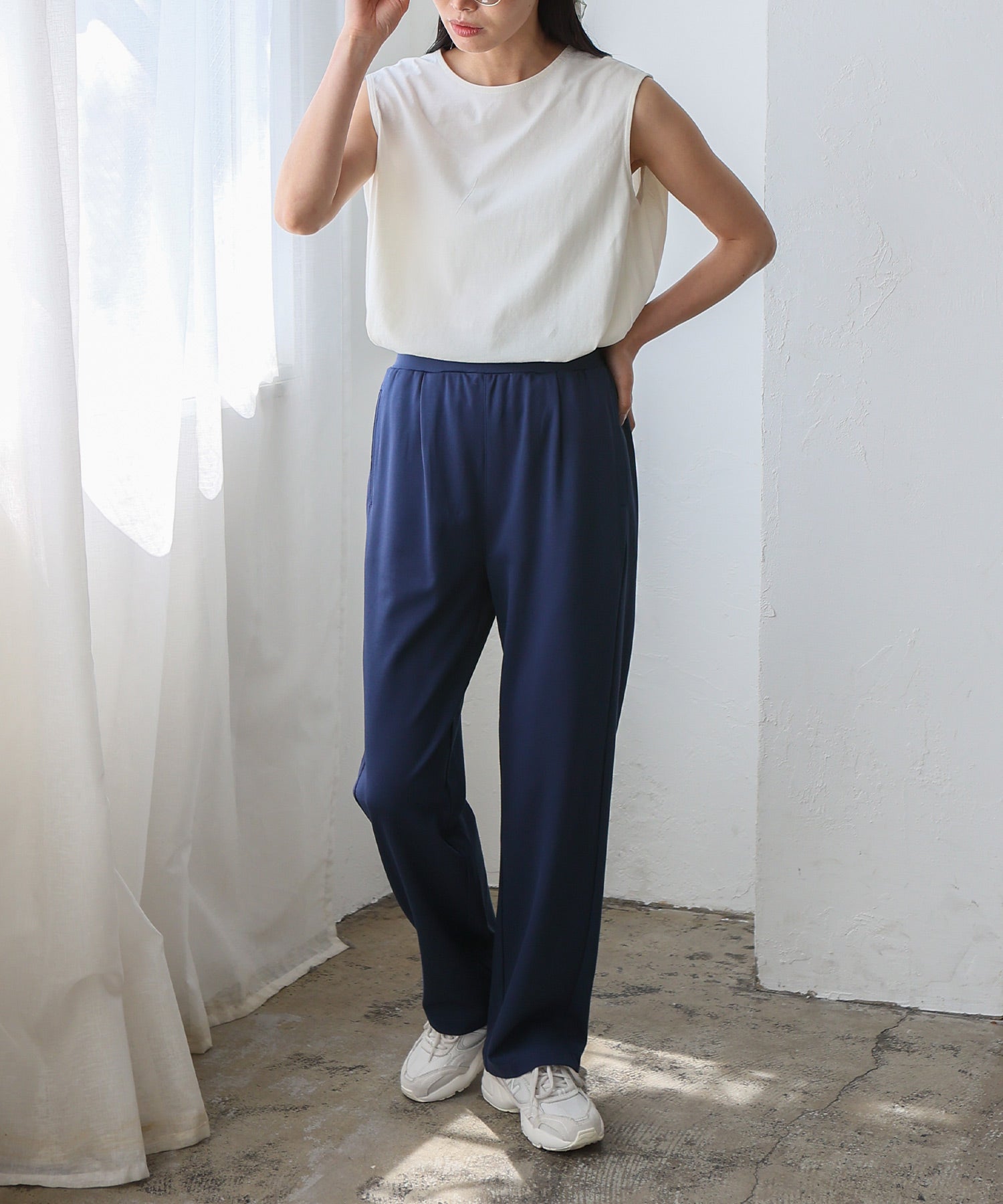 ノールール ノーライン No Rule No Line ストレッチカーブパンツ （NAVY） NAVY