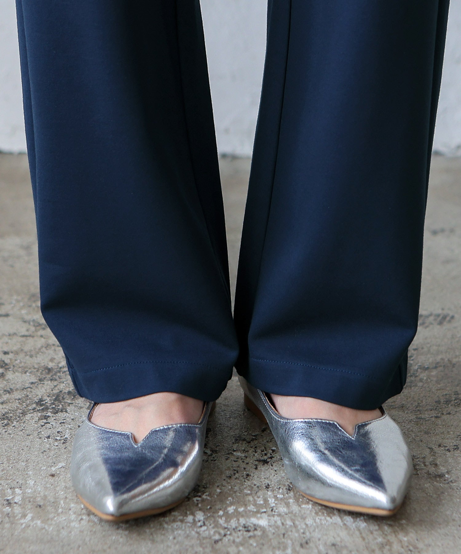 ノールール ノーライン No Rule No Line ストレッチカーブパンツ （NAVY） NAVY