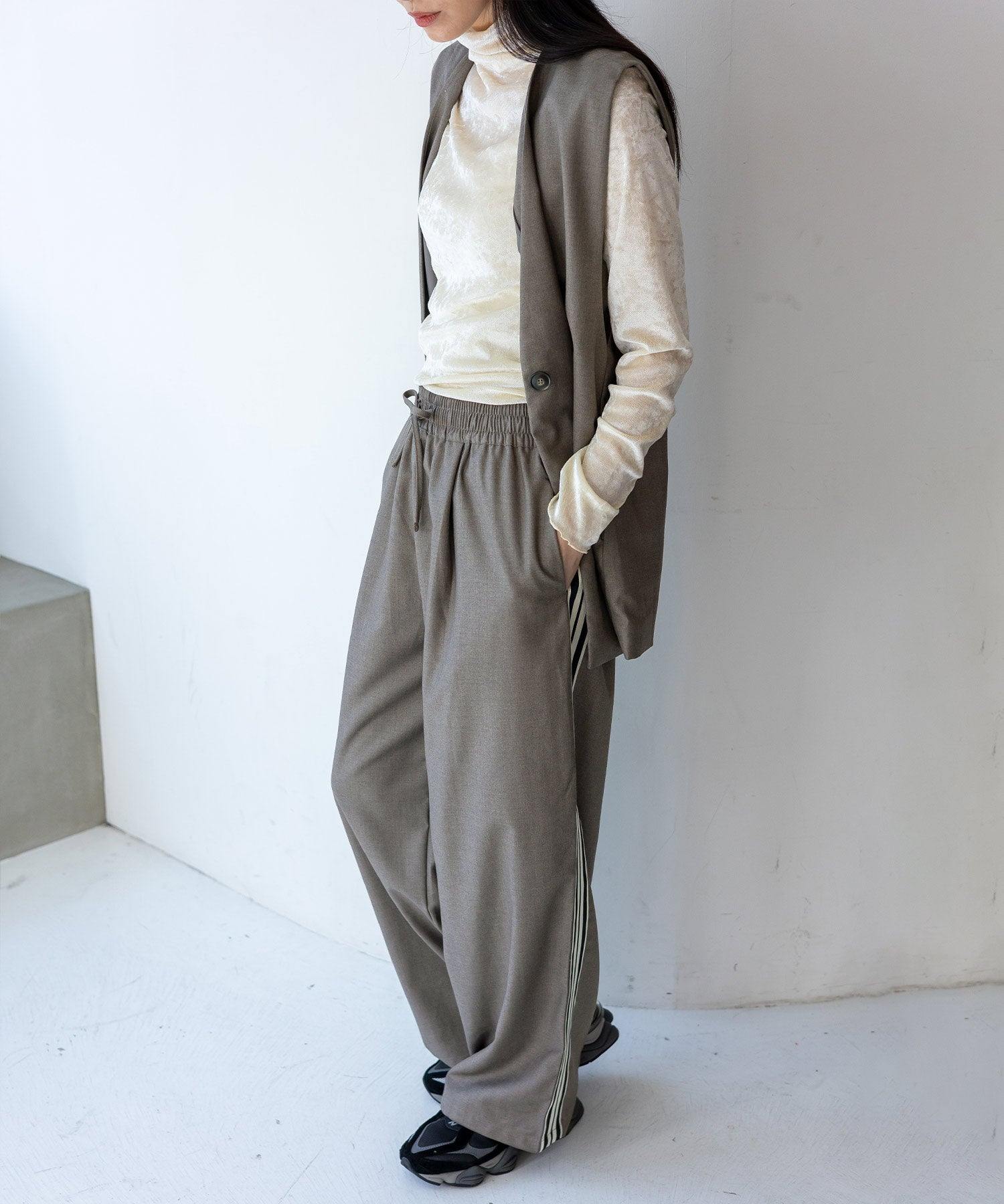 ノールール ノーライン No Rule No Line オーバーサイズベスト （ASHBROWN） ASHBROWN