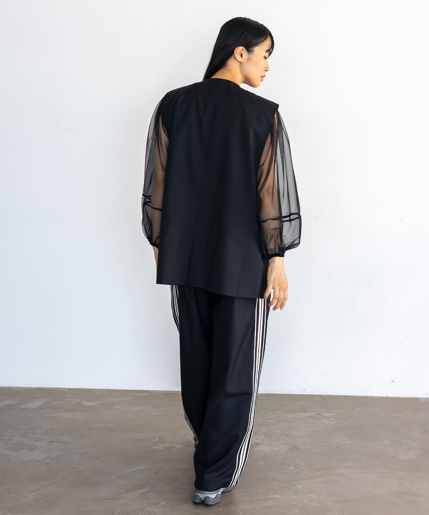 ノールール ノーライン No Rule No Line オーバーサイズベスト （ASHBROWN） ASHBROWN