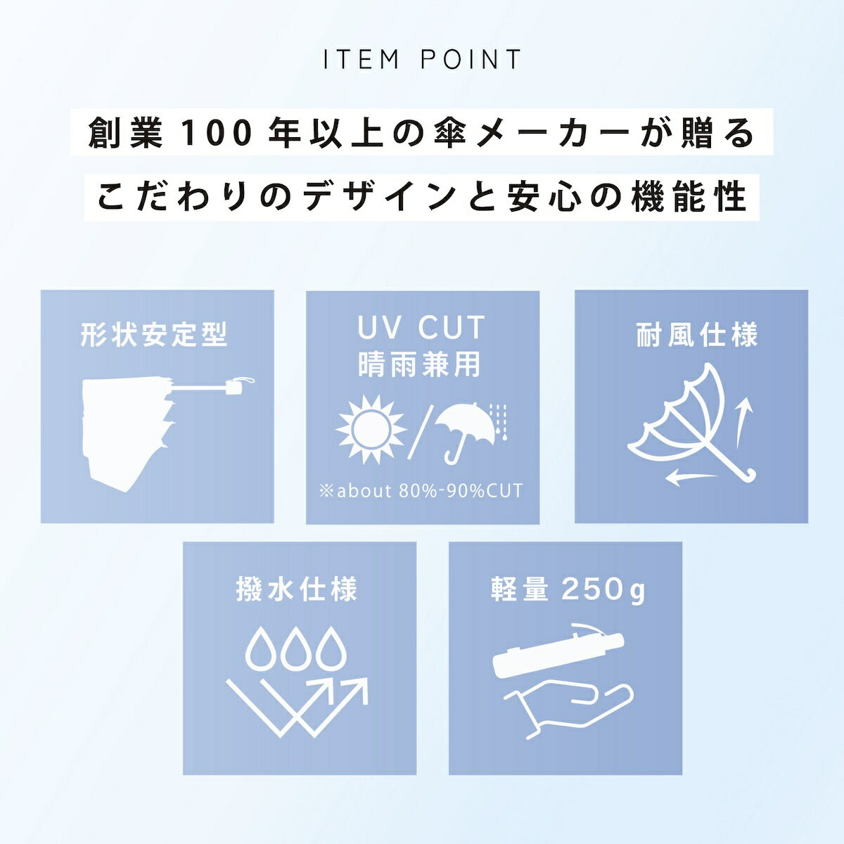 ナチュラルベーシック NaturalBasic 【秒速で畳める折りたたみ傘】形状記憶 ファストシャット 雨傘 晴雨兼用 メンズ ユニセックス 機能 （ネイビー） ネイビー