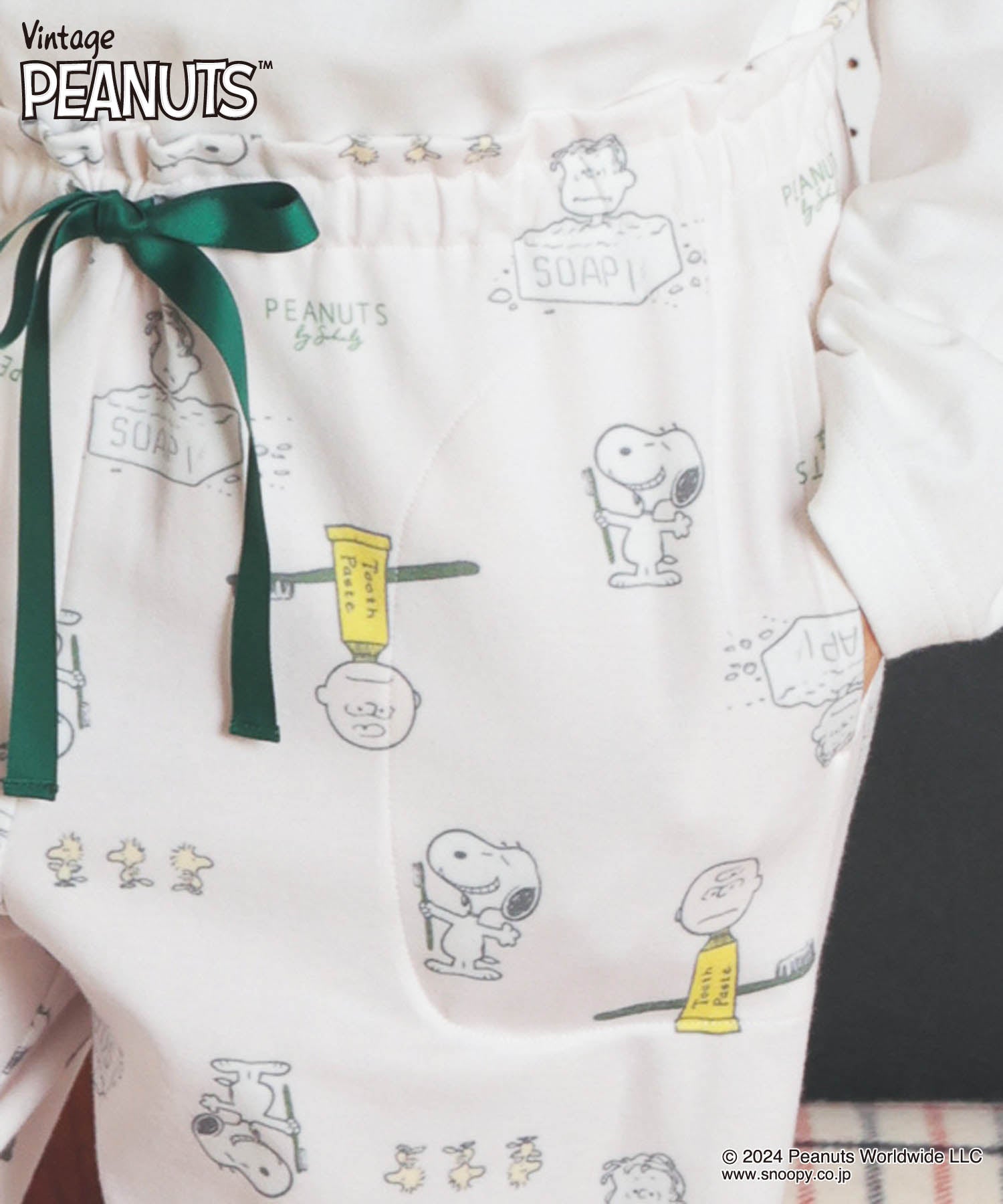 ナルエー Narue PEANUTS TMエアーニットパンツ （ベージュ） ベージュ