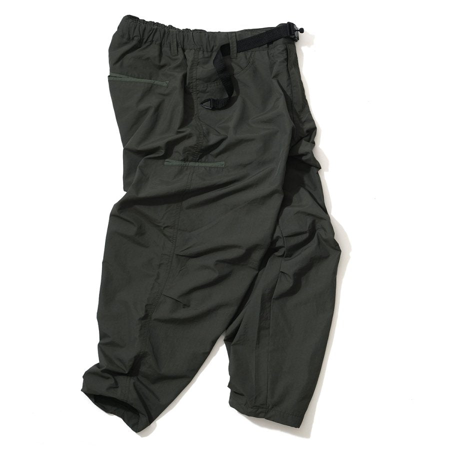 NAVIETOKYO 2TONE CARGO PANTS OLIVE