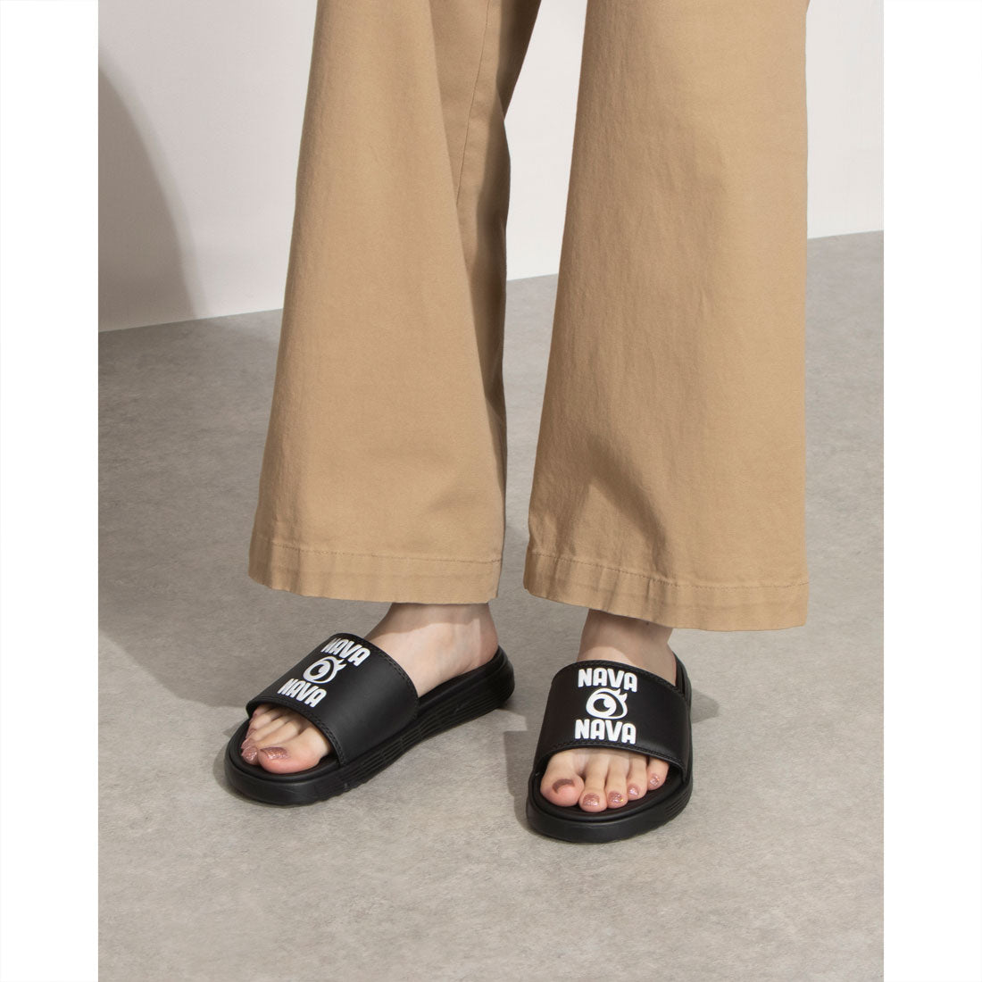NAVANAVA NAVANAVA 2-layer sandals Kyunggi