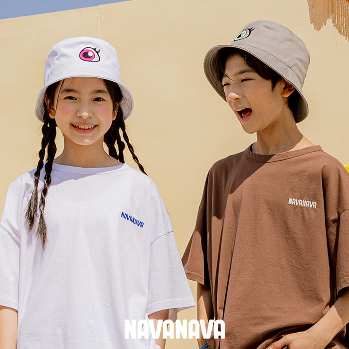 ナバナバ NAVANAVA eye刺繍 バケットハット