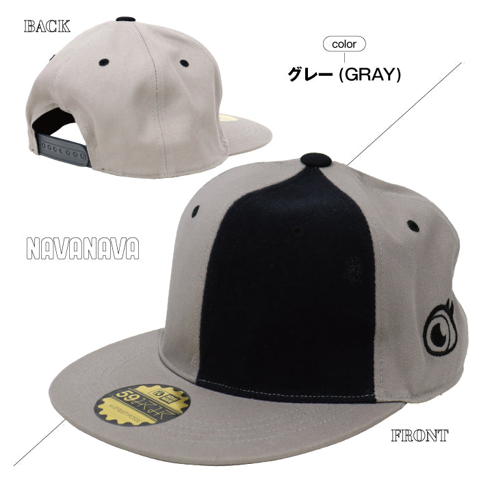 ナバナバ NAVANAVA ベルクロ 綿キャップ