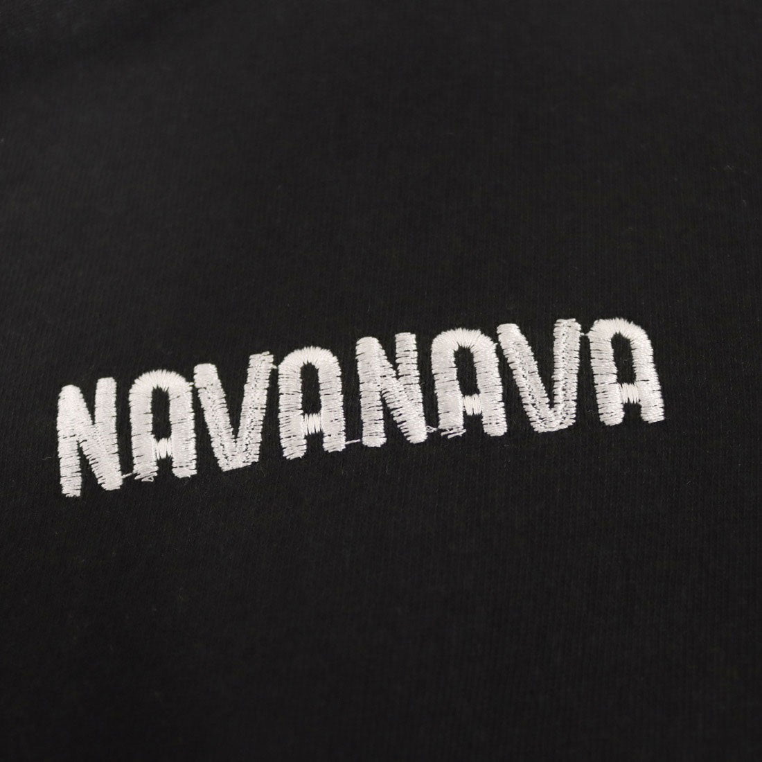 ナバナバ NAVANAVA eyesプリント スウェットパーカー