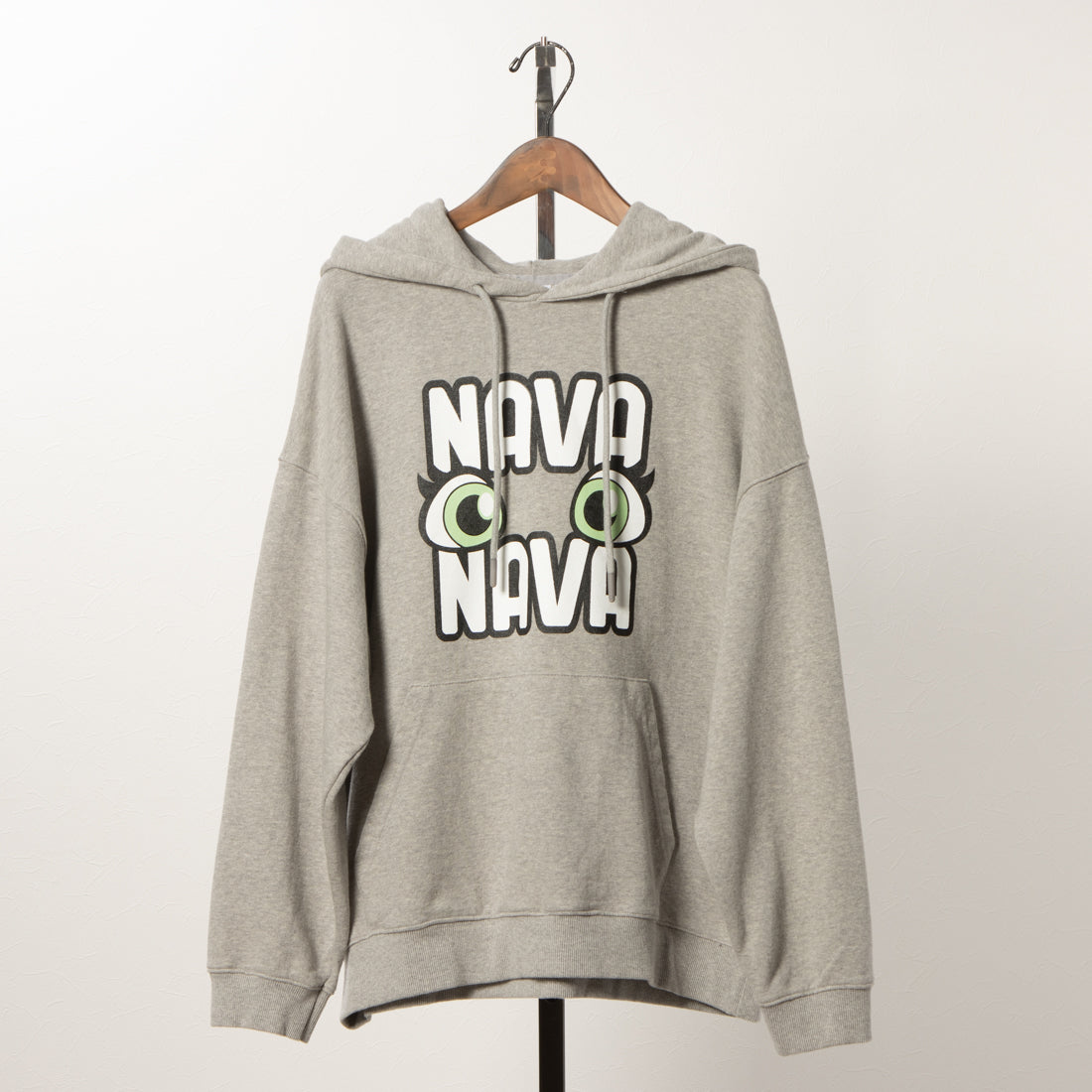 ナバナバ NAVANAVA NAVANAVAロゴ スウェットパーカー