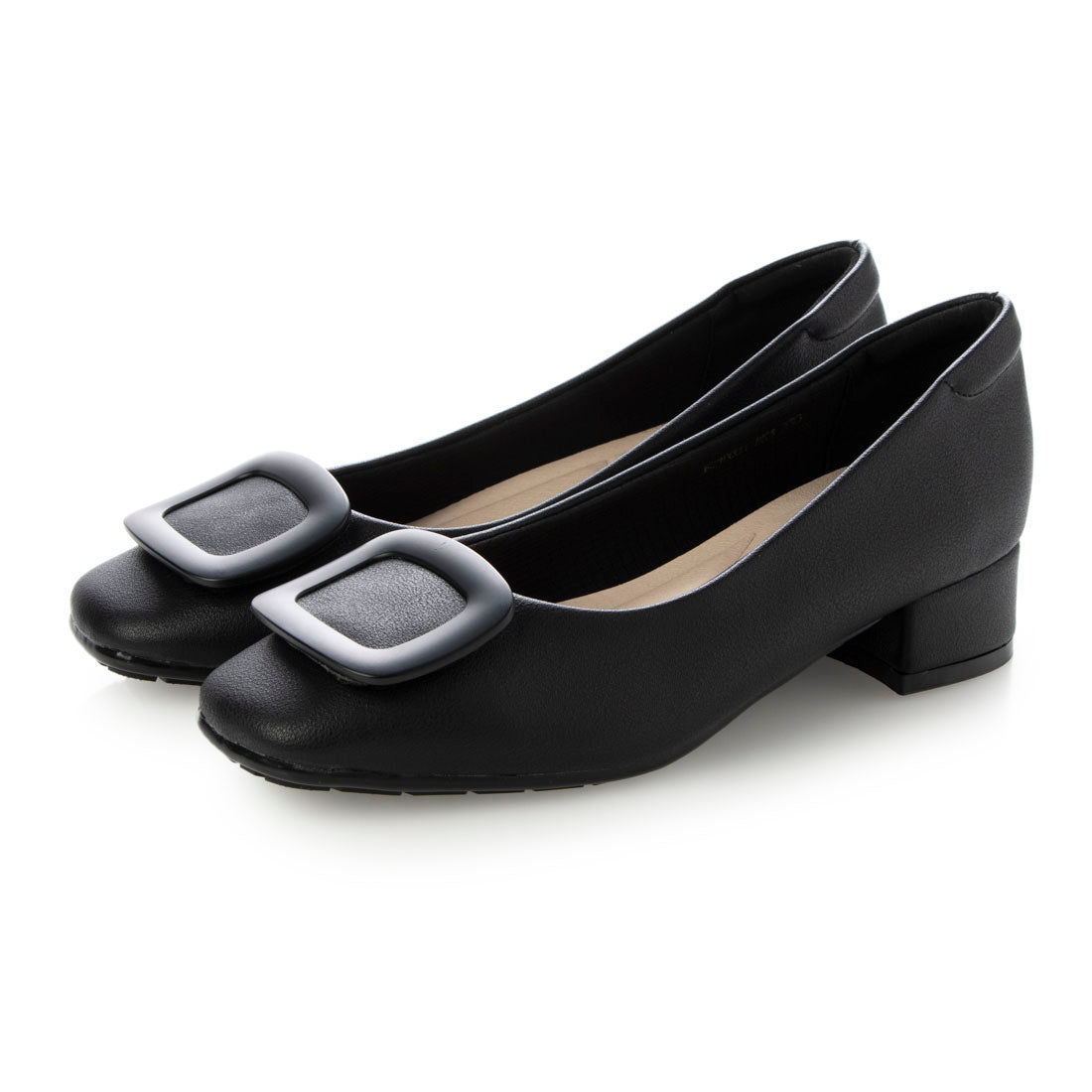 NATURAL FLEX Square Decoration Pumps
