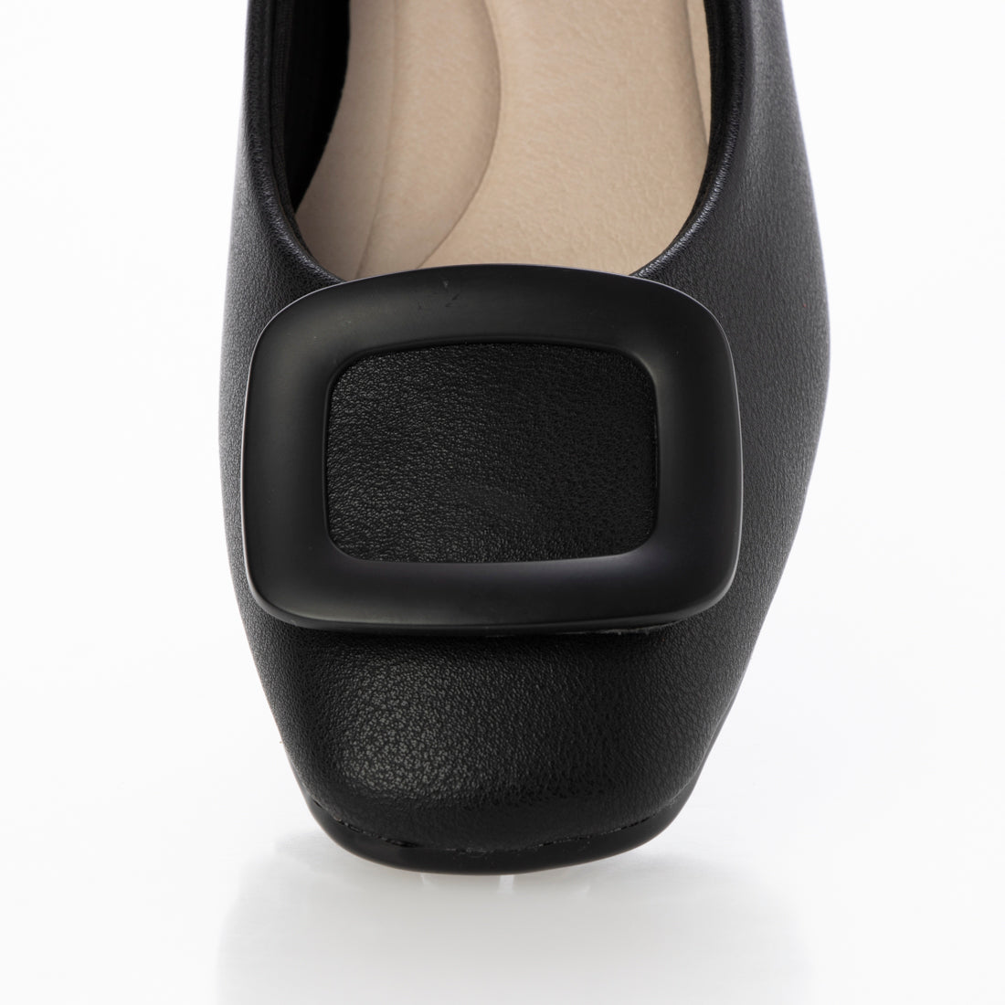NATURAL FLEX Square Decoration Pumps