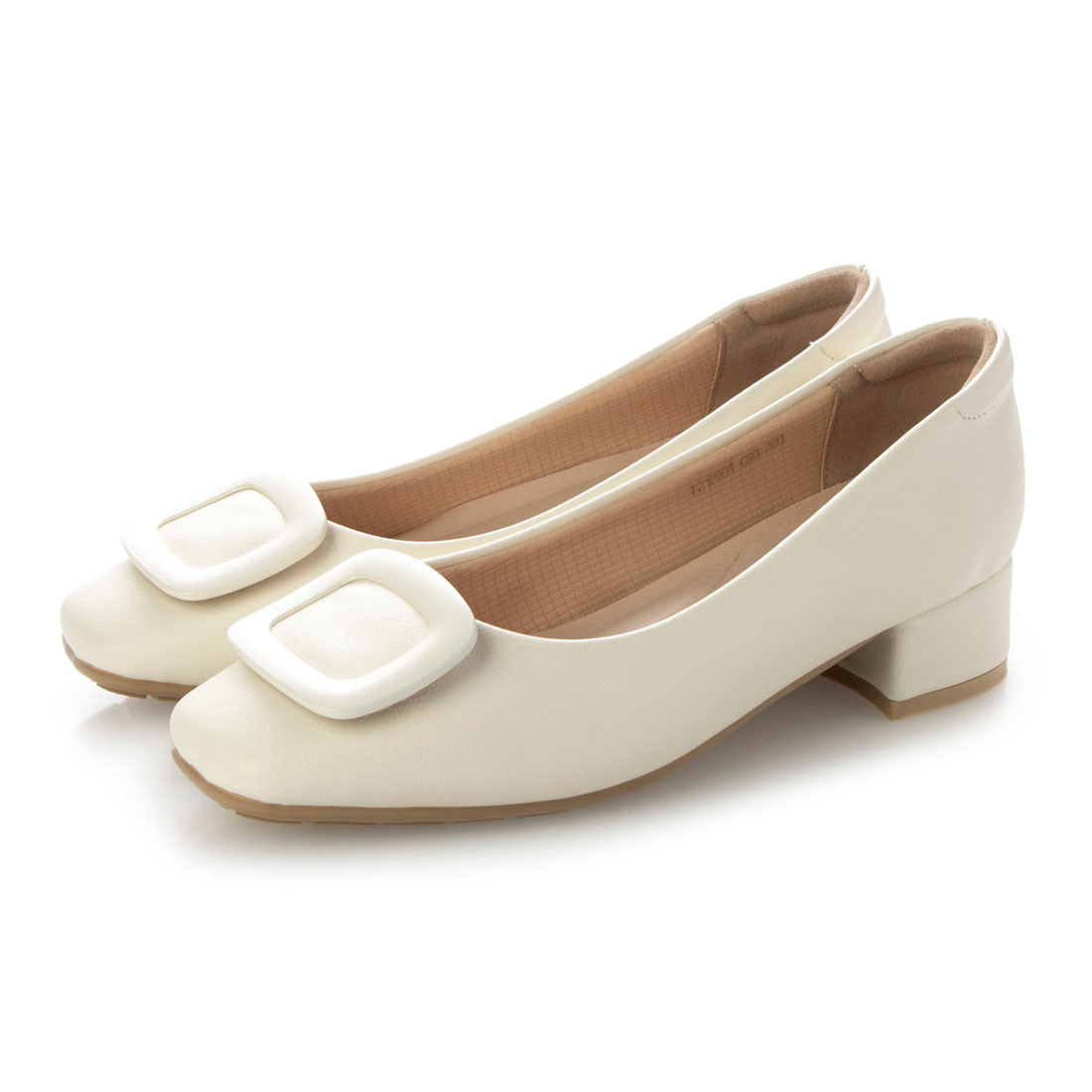 NATURAL FLEX Square Decoration Pumps