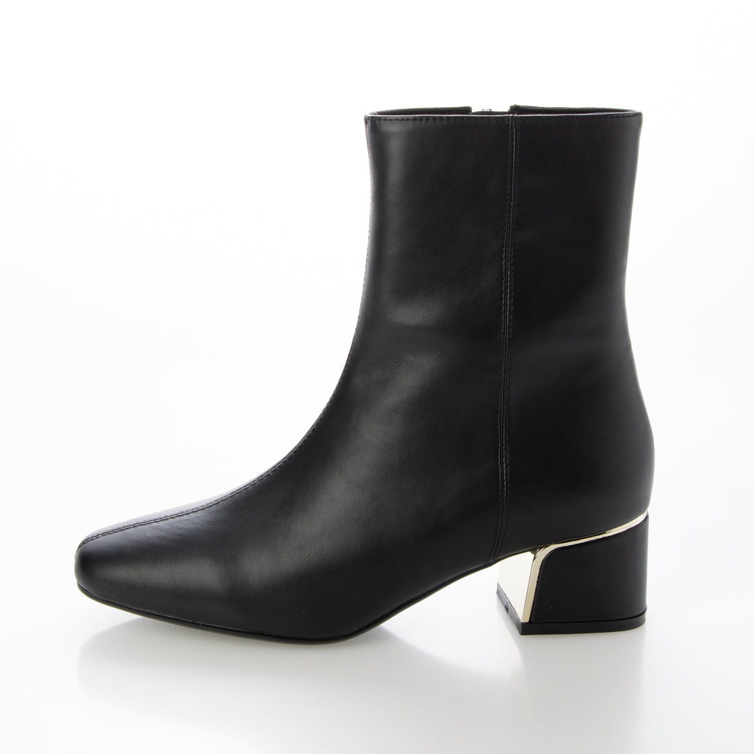 ナチュラルフレックス NATURAL FLEX Unique Chunky Heel Ankle Boots