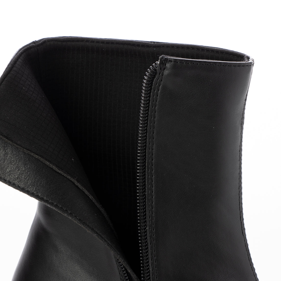 ナチュラルフレックス NATURAL FLEX Unique Chunky Heel Ankle Boots