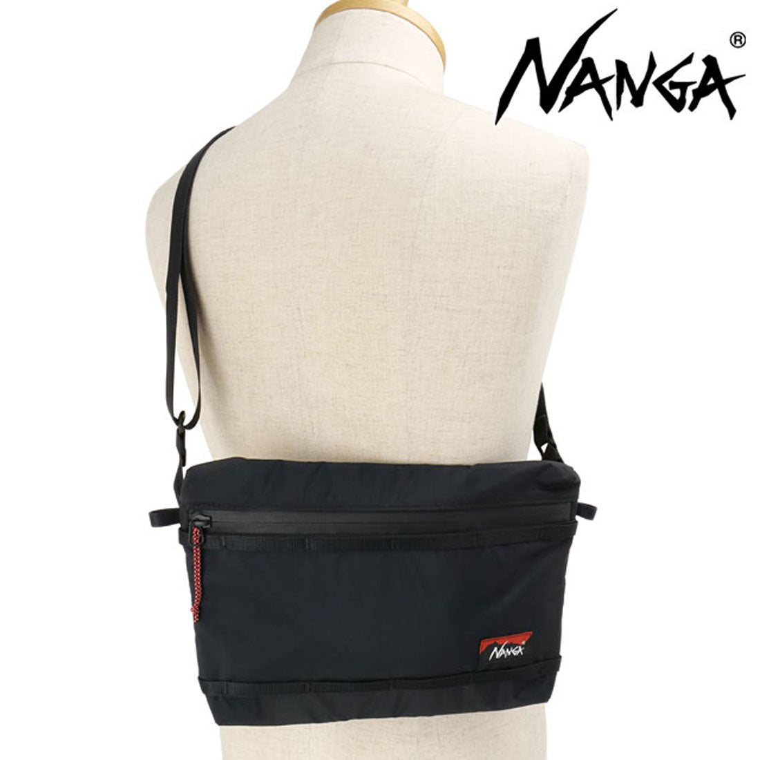 ナンガ NANGA AURORA TEX SACOCHE BLK [NA2441-3A199 SS25] （BLK） BLK