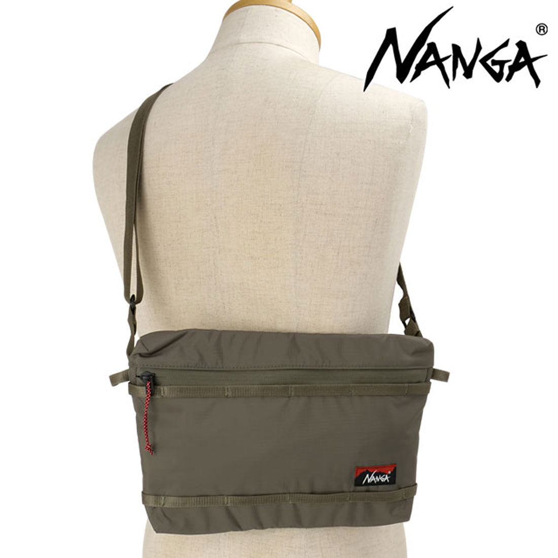 ナンガ NANGA AURORA TEX SACOCHE M.GRY [NA2441-3A199 SS25] （M.GRY） M.GRY