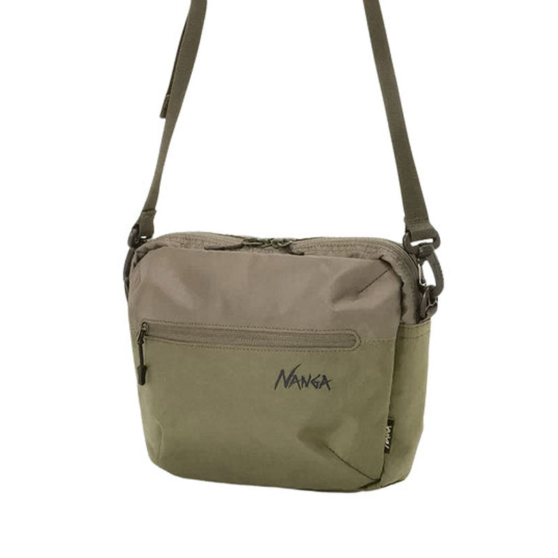 ナンガ NANGA ショルダーバッグ メンズ レディース 斜めがけ 軽量 軽い ブランド ミニショルダー コンパクト インバッグ フェス アウトドア 3L ECOPAK UR BODY BAG N2502-3N301Z （BLK） BLK