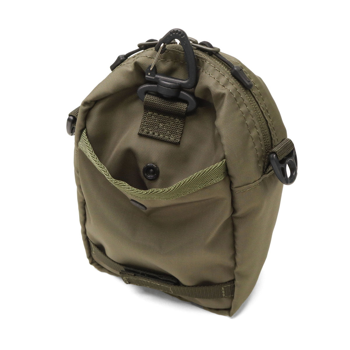 ナンガ NANGA ショルダーバッグ メンズ レディース 斜めがけ ショルダーポーチ 軽量 軽い アウトドア コンパクト フェス 1L ECOPAK UR SHOULDER POUCH N2502-3N302Z （BLK） BLK