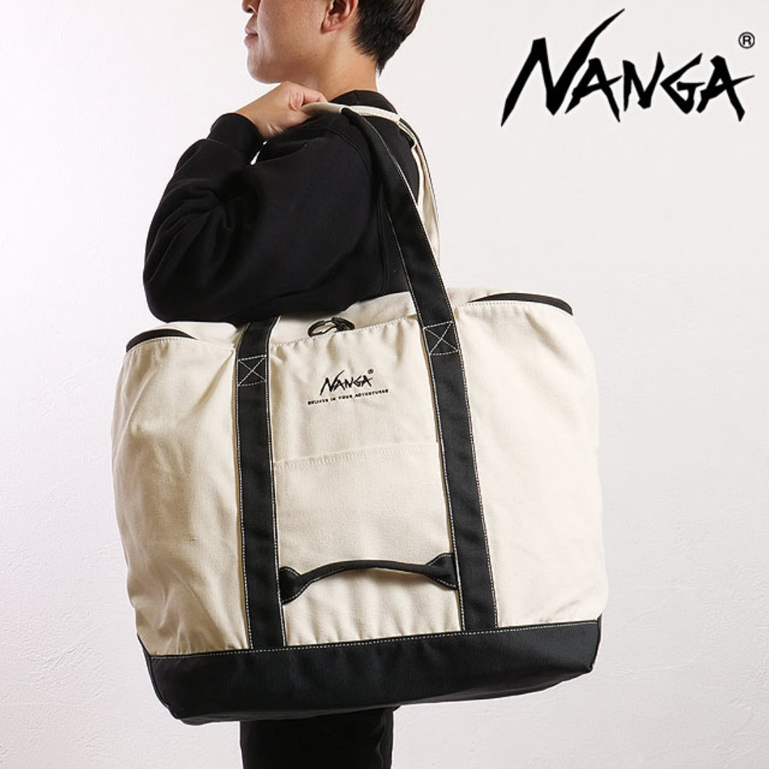 ナンガ NANGA GEAR CANVAS TOTE BAG WHT [N2600-3O024Z] （WHT） WHT