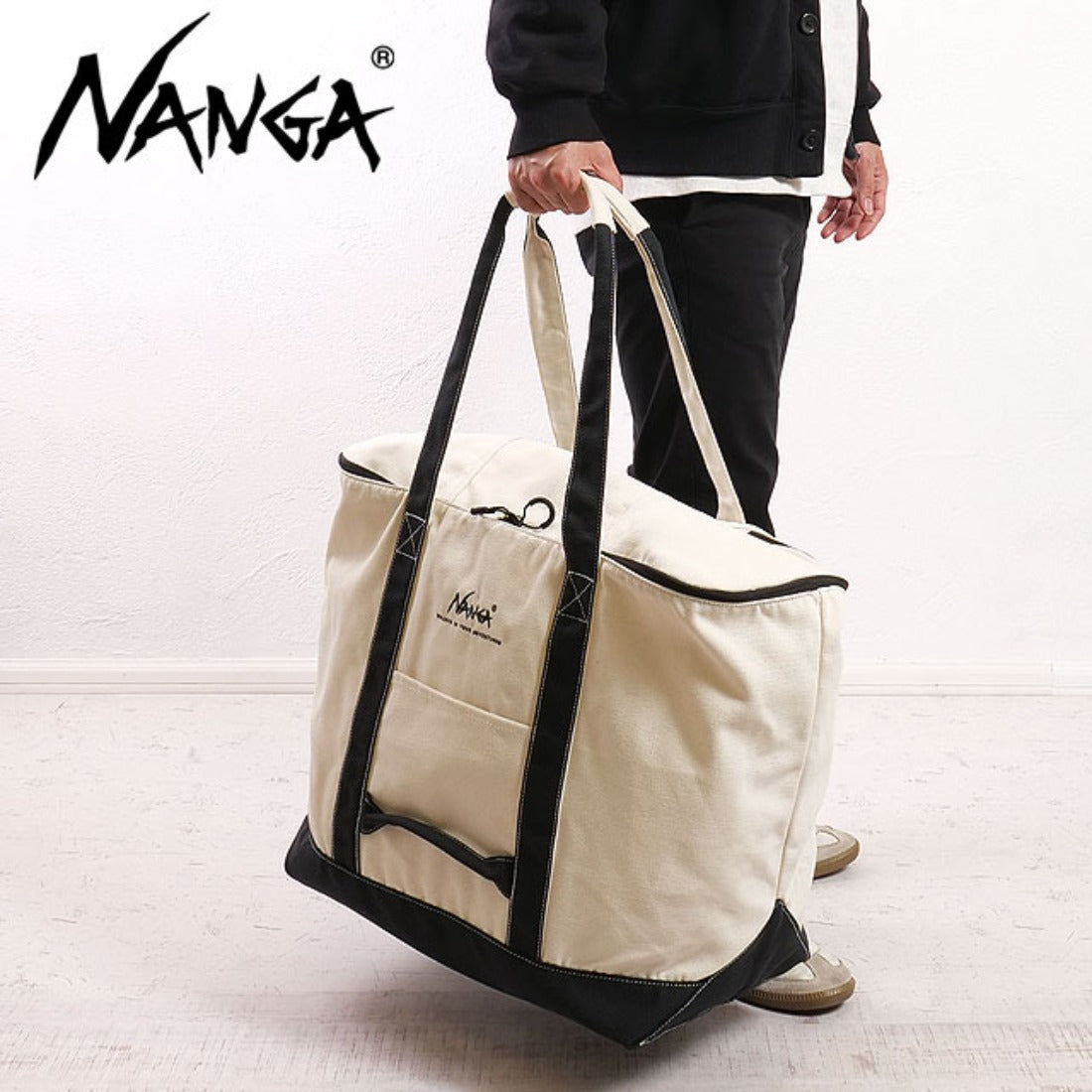 ナンガ NANGA GEAR CANVAS TOTE BAG WHT [N2600-3O024Z] （WHT） WHT