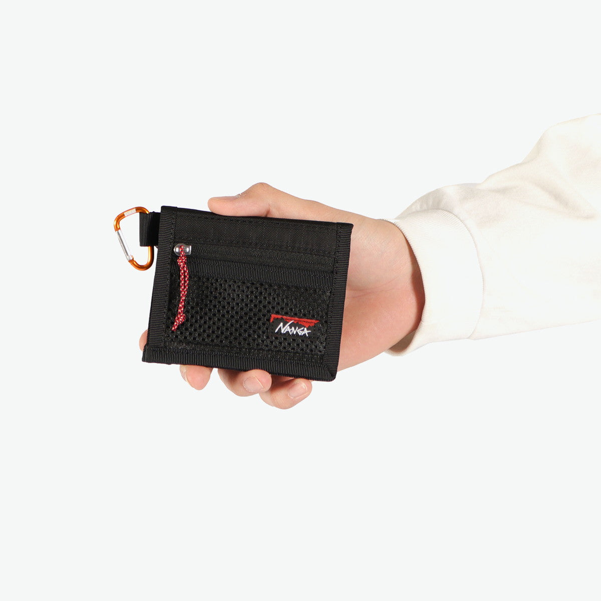 ナンガ NANGA 財布 二つ折り財布 メンズ レディース 二つ折り ミニ ブランド スリム ブランド 小銭入れ 小さめ NANGA×SPEAKEASY COMPACT WALLET N2502-3I307Z （BLK） BLK