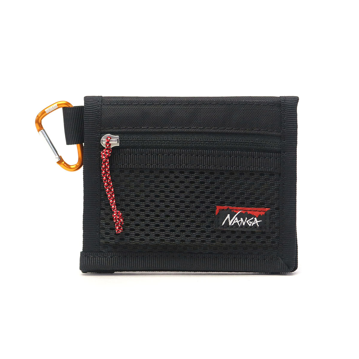 ナンガ NANGA 財布 二つ折り財布 メンズ レディース 二つ折り ミニ ブランド スリム ブランド 小銭入れ 小さめ NANGA×SPEAKEASY COMPACT WALLET N2502-3I307Z （BLK） BLK