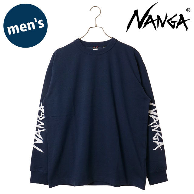 ナンガ NANGA ECO HYBRID SLV LOGO L/S TEE D.NVY [N2500-1L030A] （D.NVY） D.NVY