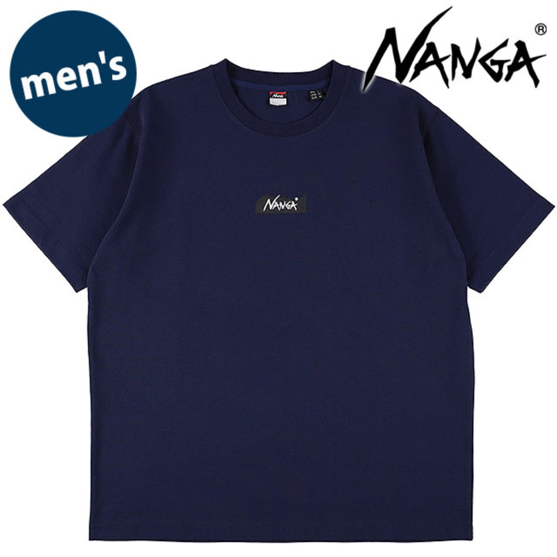 ナンガ NANGA ECO HYBRID MT LOGO TEE D.NVY [NW2211-1G208] （D.NVY） D.NVY