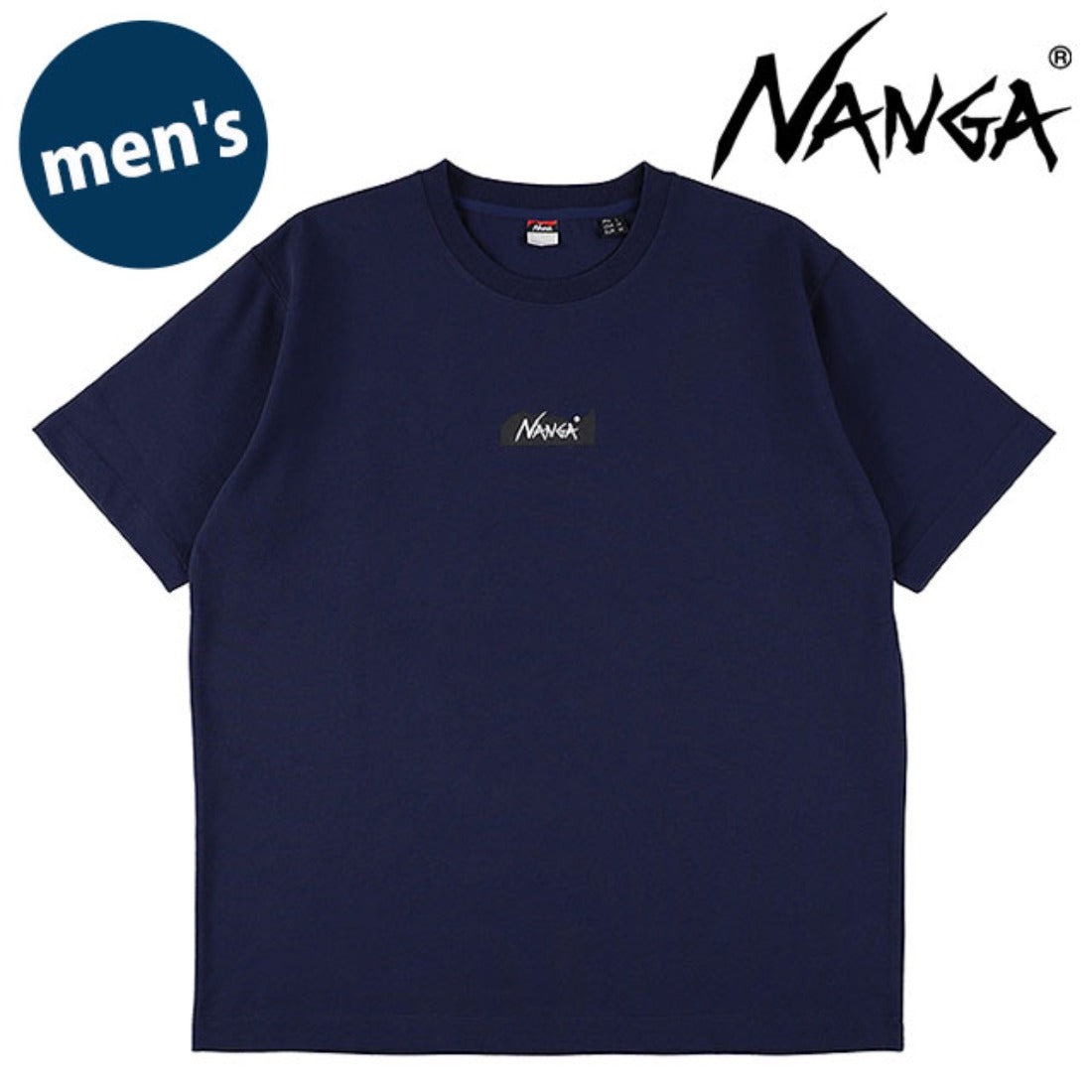 ナンガ NANGA ECO HYBRID MT LOGO TEE D.NVY [NW2211-1G208] （D.NVY） D.NVY