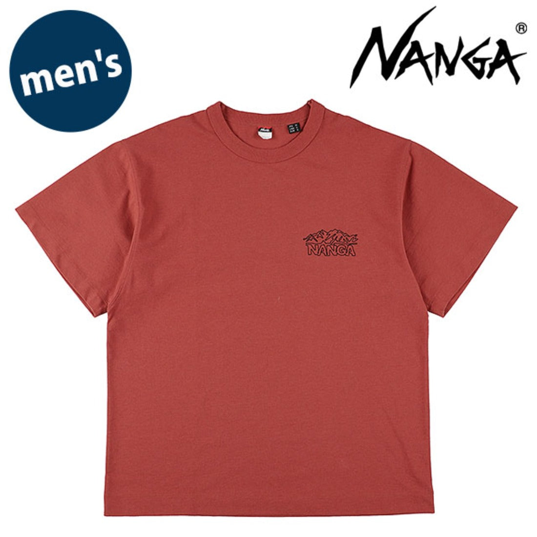 ナンガ NANGA ECO HYBRID LINE DRAWING TEE RED2（T.RED） [N2610-1M038Z] （RED2（T.RED）） RED2（T.RED）
