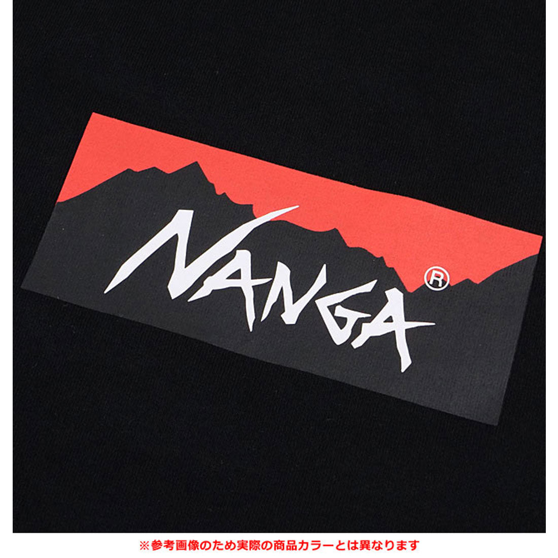 ナンガ NANGA ECO HYBRID BOX LOGO L/S TEE WHT [NW2431-1E150] （WHT） WHT