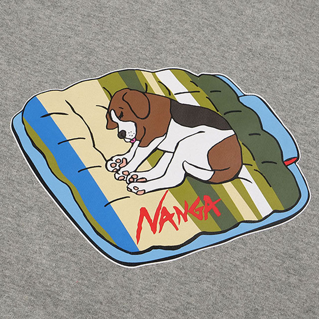 ナンガ NANGA ECO HYBRID TEE（DOG PT） L.GRY [N2500-1M020Z SS25] （L.GRY） L.GRY