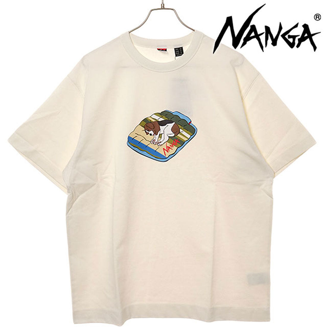 ナンガ NANGA ECO HYBRID TEE（DOG PT） WHT [N2500-1M020Z SS25] （WHT） WHT