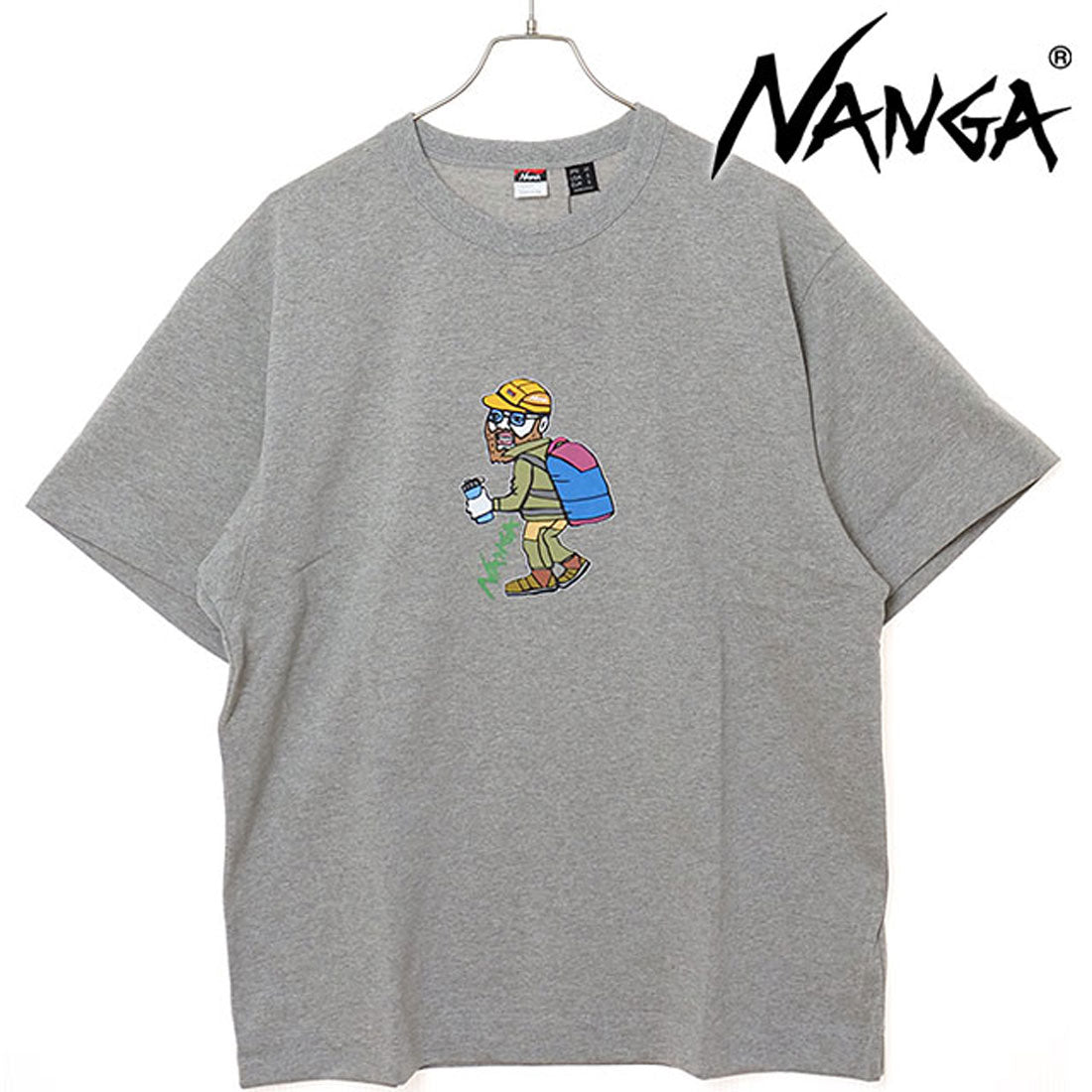 ナンガ NANGA ECO HYBRID TEE（ODM PT） L.GRY [N2500-1M024Z SS25] （L.GRY） L.GRY