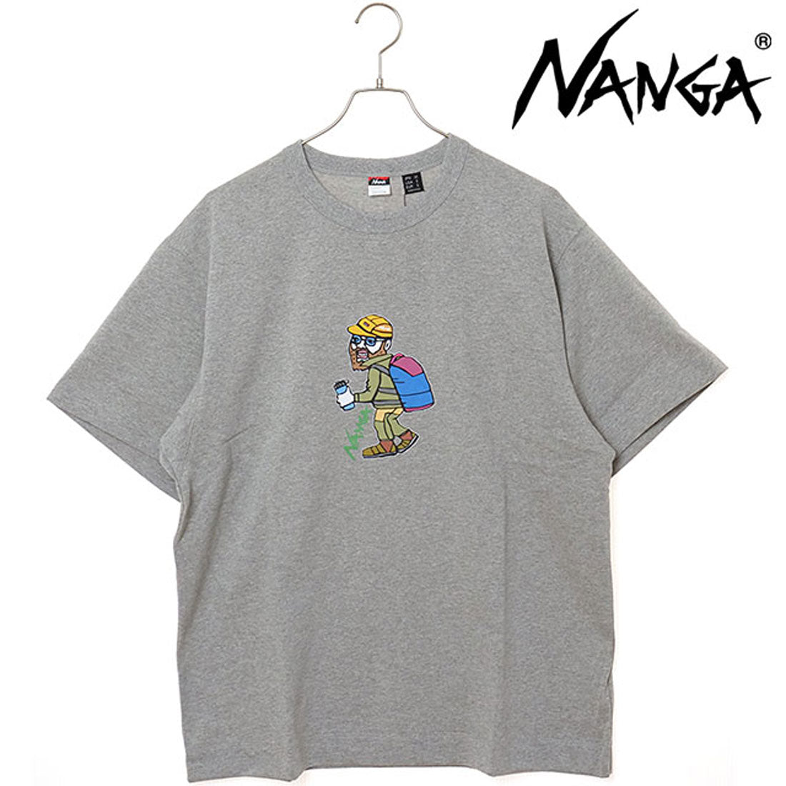 ナンガ NANGA ECO HYBRID TEE（ODM PT） L.GRY [N2500-1M024Z SS25] （L.GRY） L.GRY