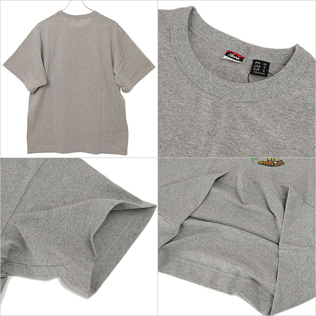 ナンガ NANGA ECO HYBRID TEE（ODM PT） L.GRY [N2500-1M024Z SS25] （L.GRY） L.GRY