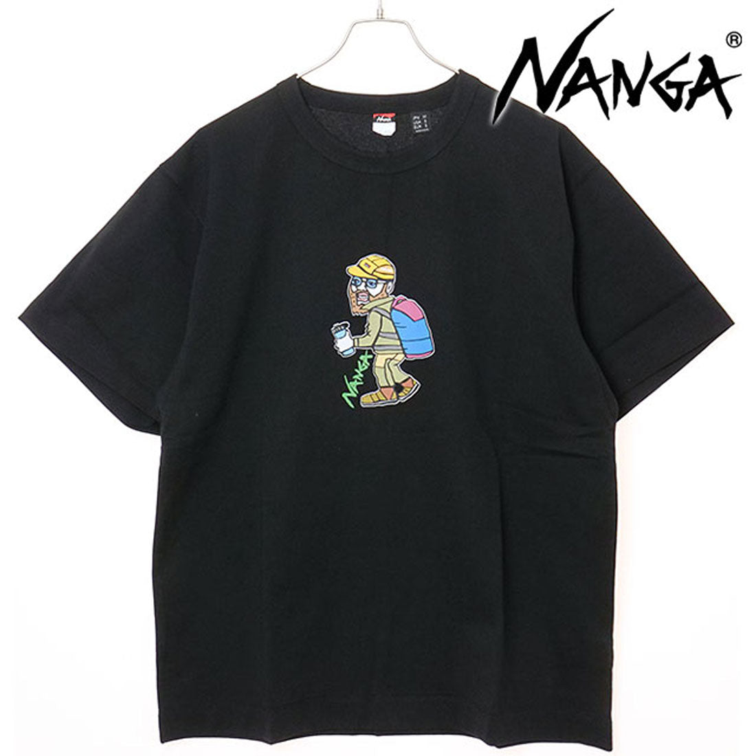 ナンガ NANGA ECO HYBRID TEE（ODM PT） BLK [N2500-1M024Z SS25] （BLK） BLK