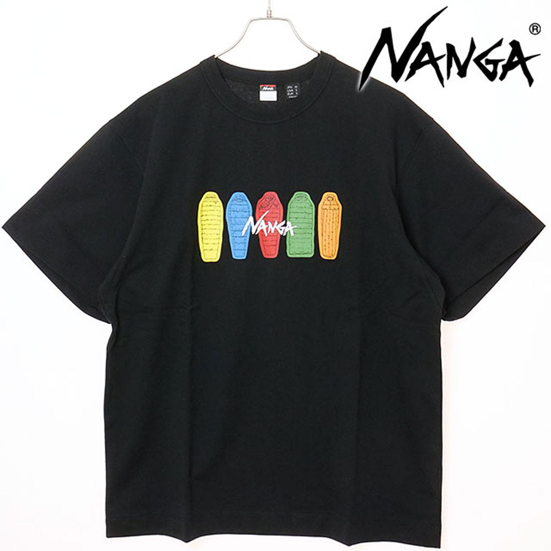 ナンガ NANGA ECO HYBRID TEE（SB PT） BLK [N2500-1M023Z SS25] （BLK） BLK