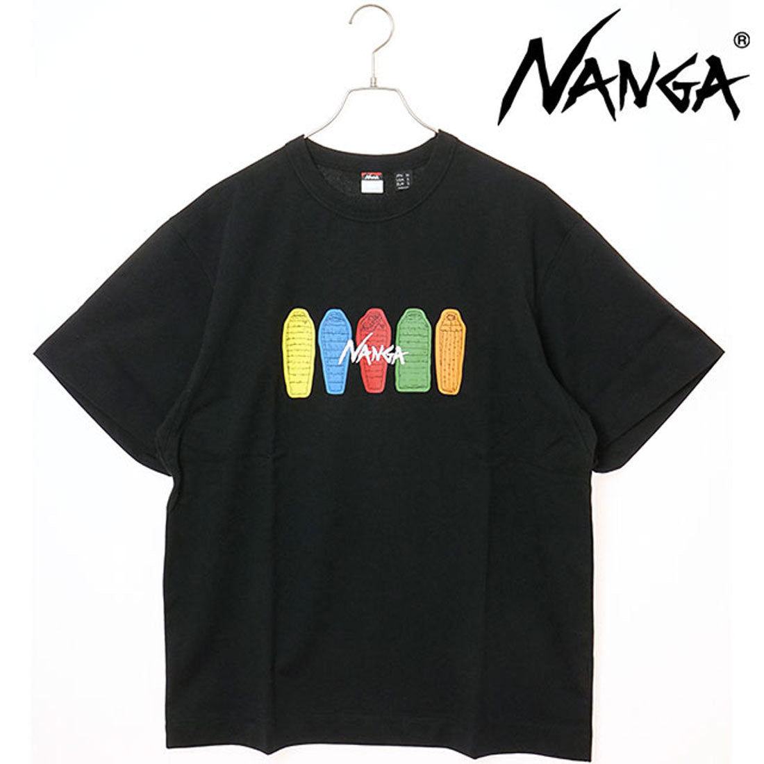 ナンガ NANGA ECO HYBRID TEE（SB PT） BLK [N2500-1M023Z SS25] （BLK） BLK