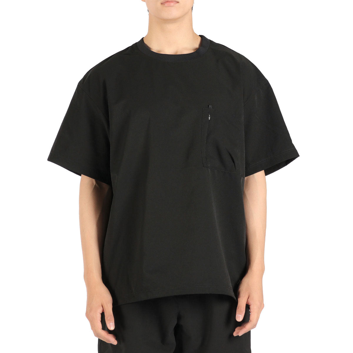 ナンガ NANGA Tシャツ メンズ レディース 半袖 無地 ブランド ウェア 吸汗速乾 大きいサイズ 黒 おしゃれ ブランド 速乾 通気性 ドットエア コンフィーティー N2500-1J300A （P.BLK） P.BLK