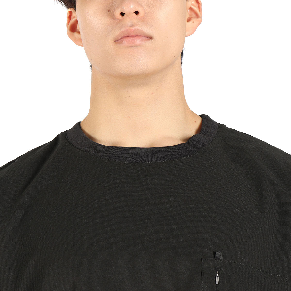 ナンガ NANGA Tシャツ メンズ レディース 半袖 無地 ブランド ウェア 吸汗速乾 大きいサイズ 黒 おしゃれ ブランド 速乾 通気性 ドットエア コンフィーティー N2500-1J300A （P.BLK） P.BLK